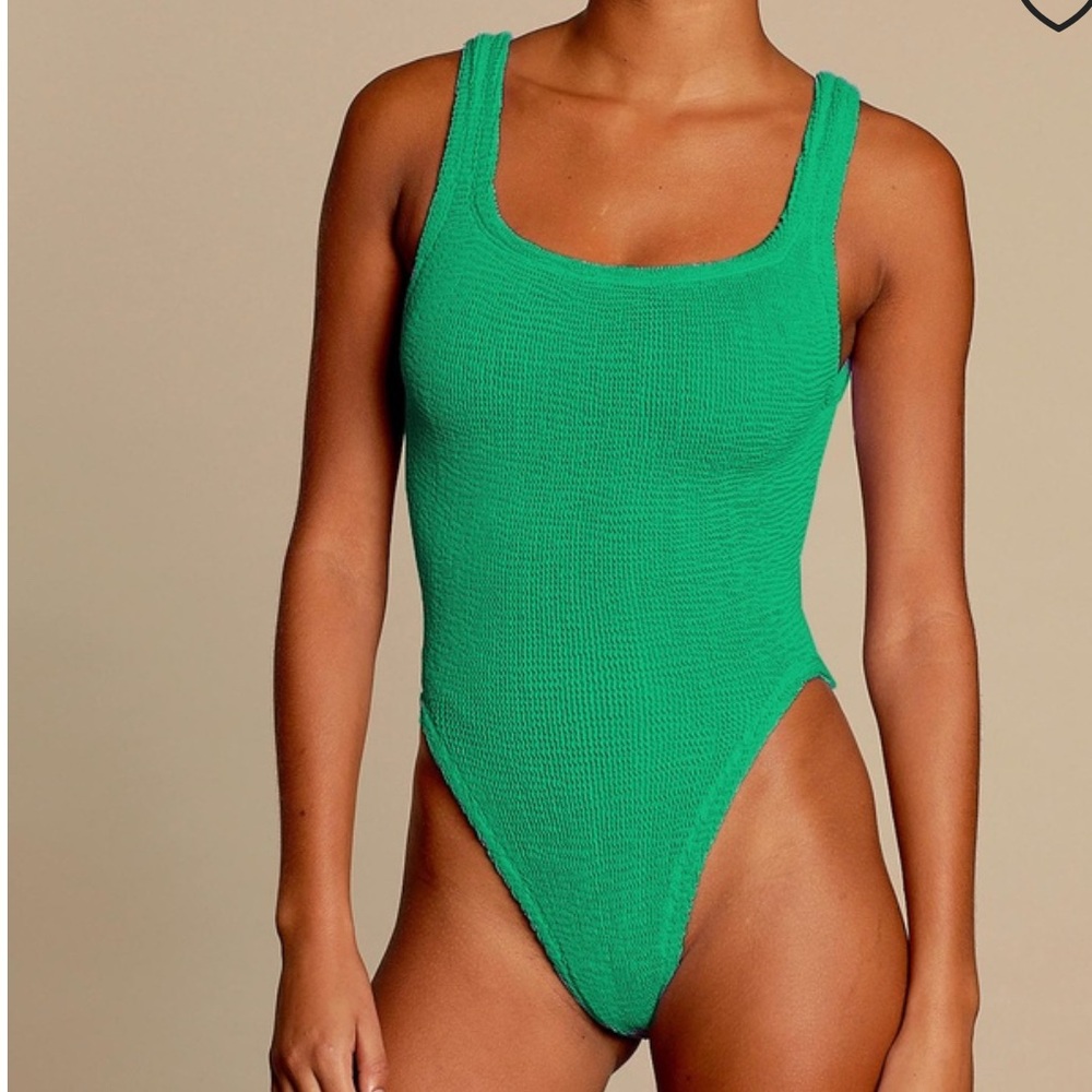 Hunza G Emerald One Piece Swimsuit